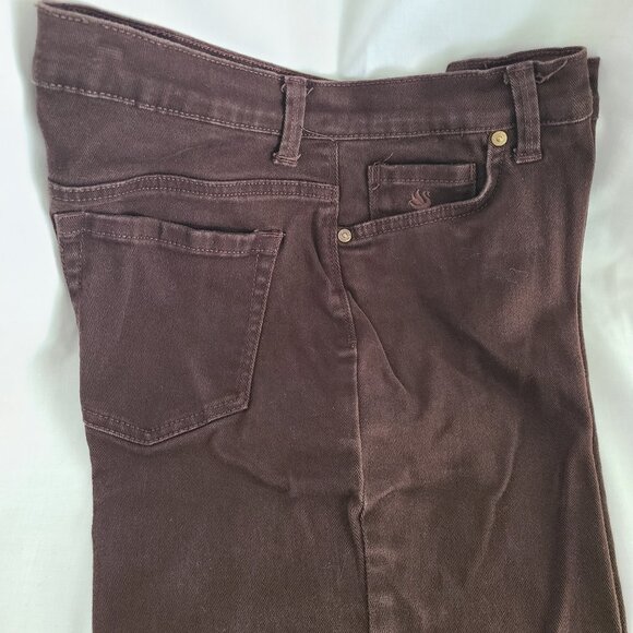 Gloria Vanderbilt Amanda Jeans - Brown, size 8L - Picture 2 of 7